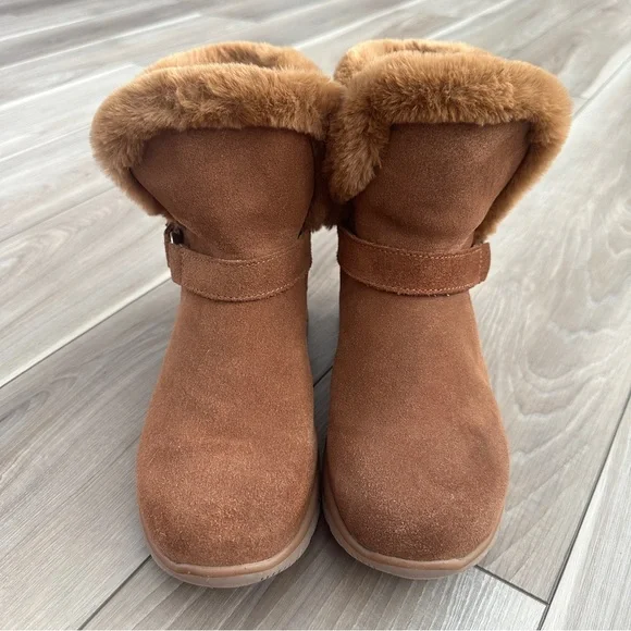 Skechers Slip-Ins Easy Going Dreamers Move Boots Women’s 8 Chestnut Relaxed Fit - Picture 3 of 15